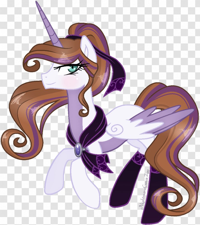 Pony Princess Luna Ghoul Demon - Winged Unicorn - Temperament Girls Transparent PNG