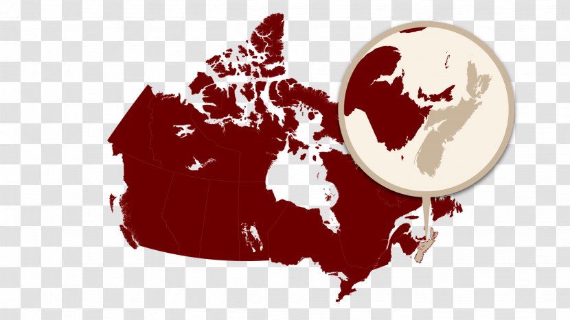 United States Canada Vector Map Transparent PNG
