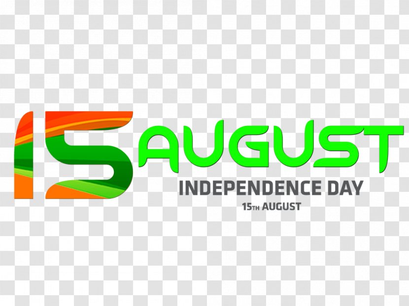 Product Design Logo Brand Green - Text - Happy Independence Day Transparent PNG