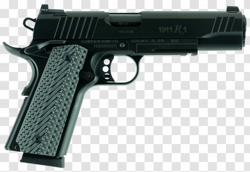 Rock Island Armory 1911 Series .22 TCM M1911 Pistol 9×19mm Parabellum Firearm - 919mm - Trigger Transparent PNG