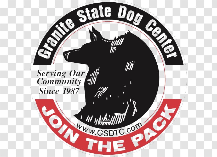 Granite State Dog Training Center German Shepherd Logo Organization Font - Label Transparent PNG