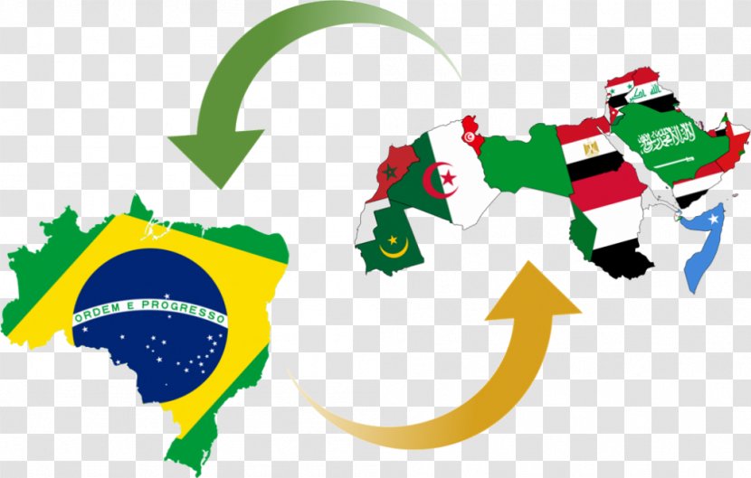 Arab World Brazilians Arabs Trade - Brazil Transparent PNG