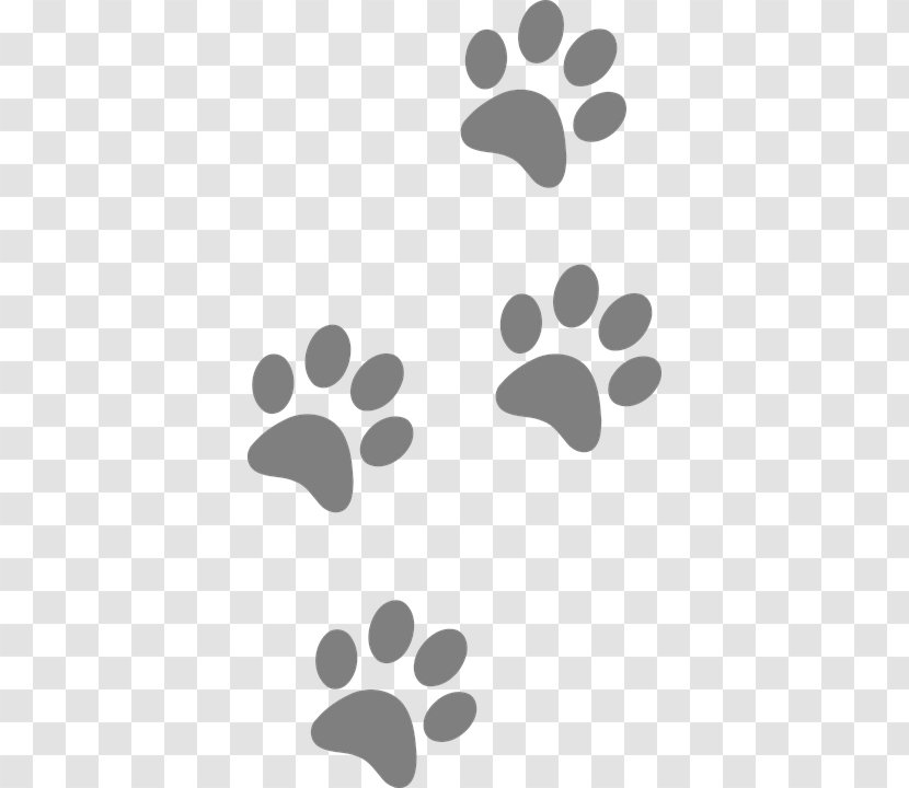 Dog Paw Footprint Clip Art - Sticker - Footsteps Transparent PNG