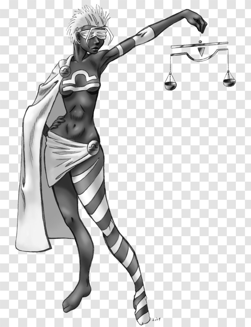 Libra Zodiac Lady Justice Art - Tree Transparent PNG