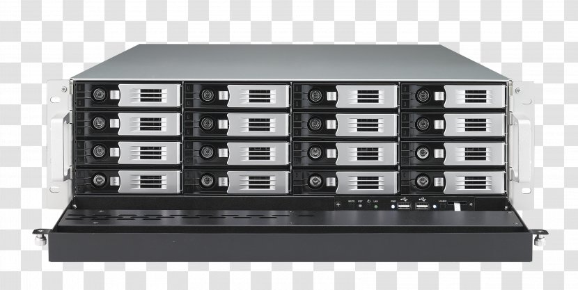 Thecus N16000PRO Network Storage Systems Computer Servers Hard Drives - N16000pro - Electronics Transparent PNG