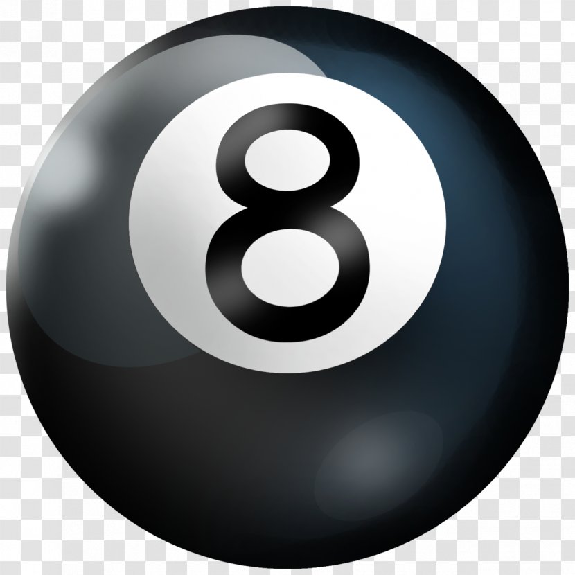 Magic 8-Ball 8 Ball Pool Eight-ball Billiards Clip Art - Billiard Transparent PNG