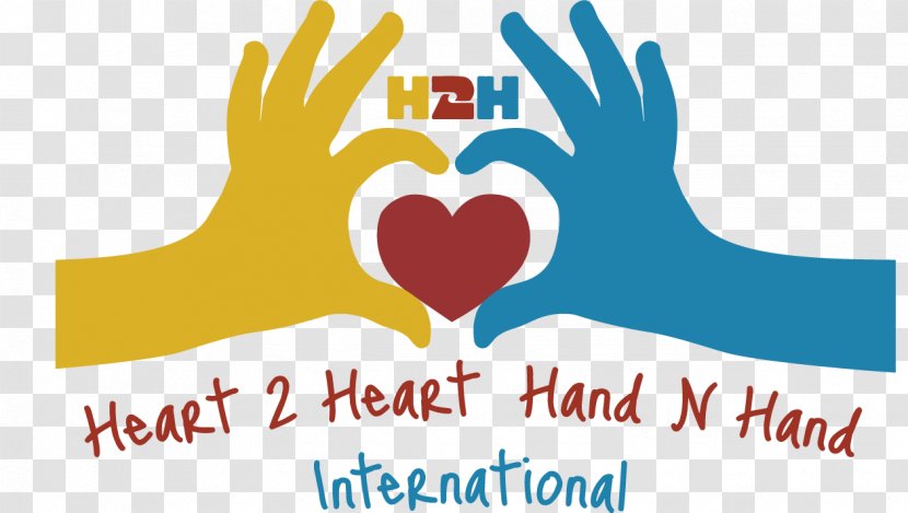 Heart Hand Finger Logo Love - Cartoon - In Transparent PNG