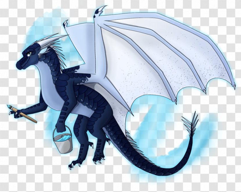 Dragon Wings Of Fire Escaping Peril Fan Art - Work Transparent PNG