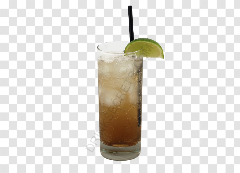 Rickey Highball Rum And Coke Sea Breeze Long Island Iced Tea - Lemon Lime - Drink Transparent PNG