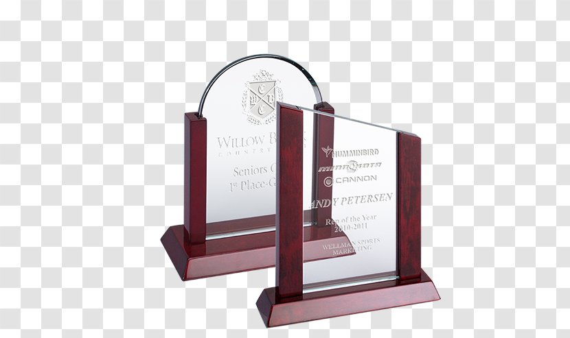 Trophy Award - Glass Transparent PNG