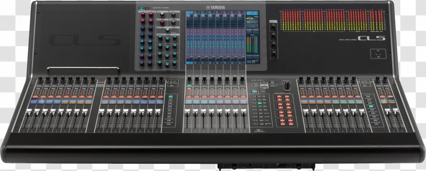 Audio Mixers Digital Mixing Console Sound Reinforcement System Live - Stereophonic - Yamaha Transparent PNG