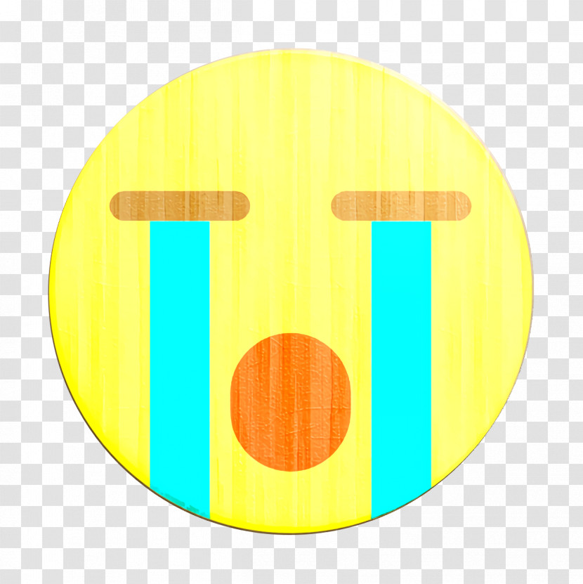 Crying Icon Smiley And People Icon Emoji Icon Transparent PNG