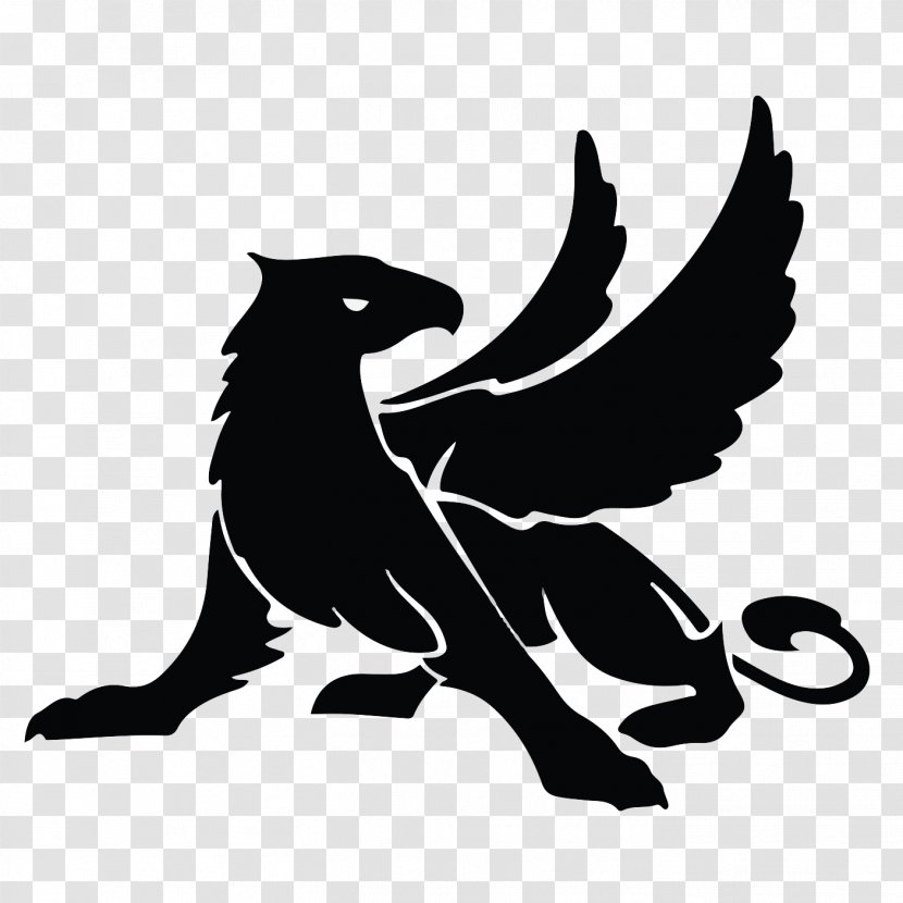 Griffin Symbol Legendary Creature Logo Clip Art - Sign Transparent PNG