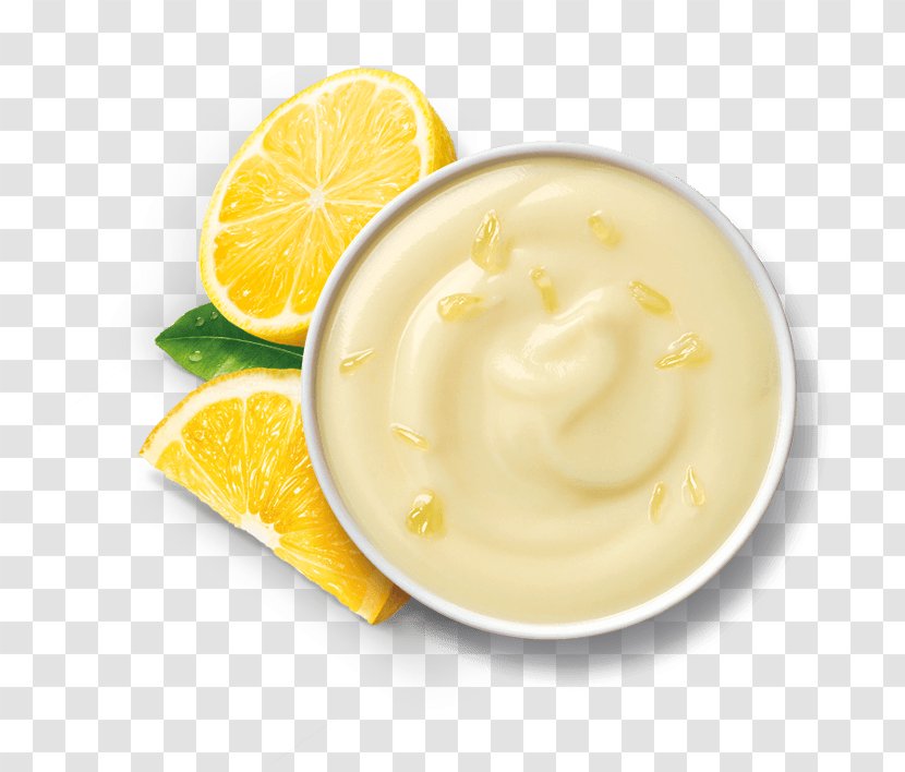 Crème Fraîche Aioli Lemon Citric Acid Anglaise Transparent PNG