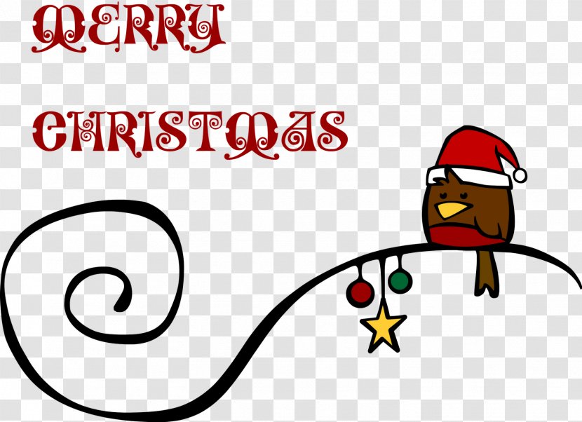 Beak Christmas Cartoon Clip Art - Writing Transparent PNG