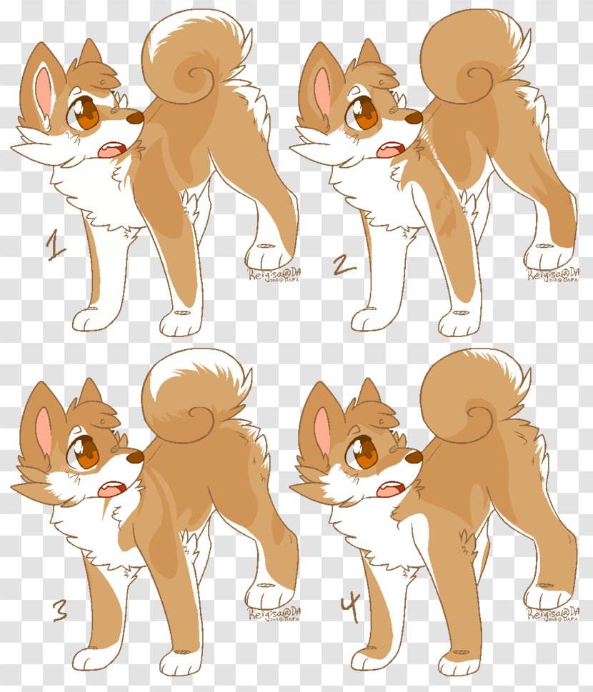 Kitten Whiskers Cat Dog Red Fox - Animal Figure Transparent PNG