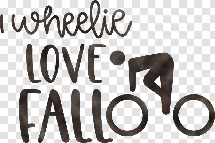 Love Fall Love Autumn I Wheelie Love Fall Transparent PNG