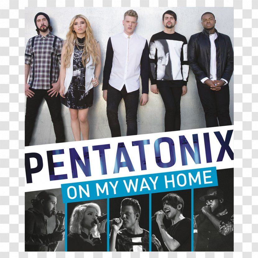 Pentatonix On My Way Home Documentary Film A Cappella - Watercolor - Dvd Transparent PNG