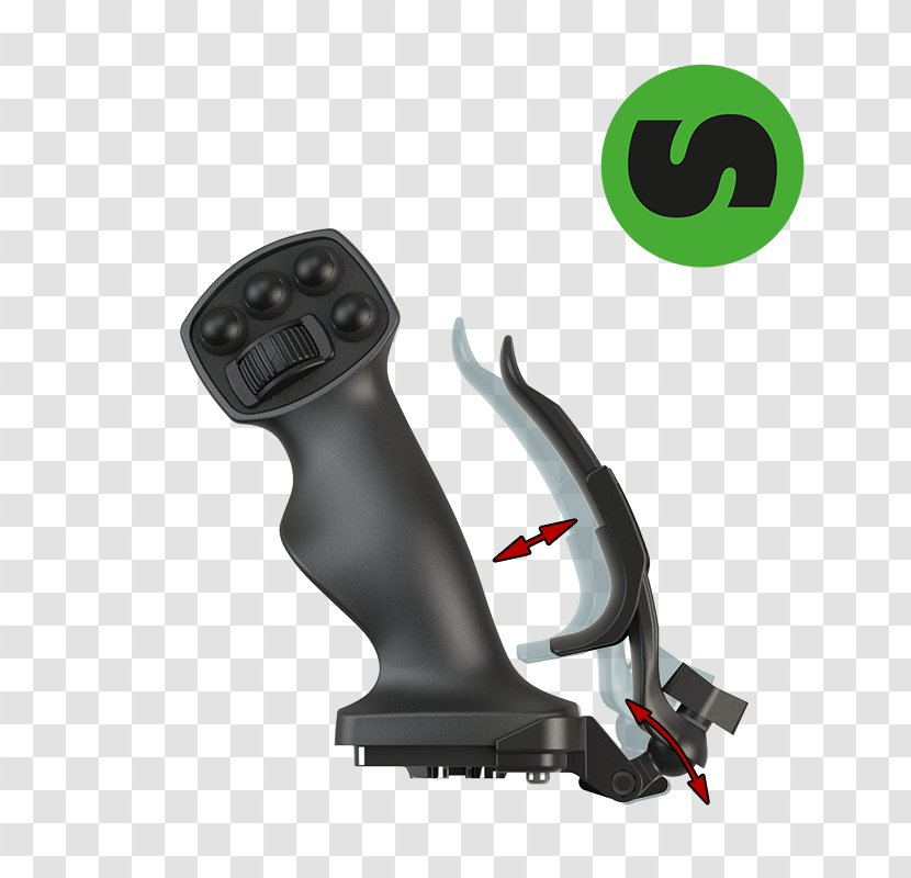 Joystick Tiltrotator Human Factors And Ergonomics Excavator Rototilt Group AB - Hardware - Wrist Rests Transparent PNG