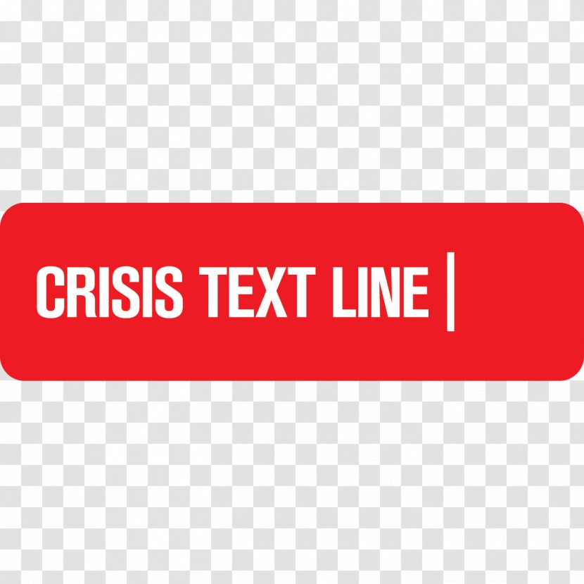 Crisis Text Line Messaging Volunteering Hotline - Logo - Happy Hour Transparent PNG