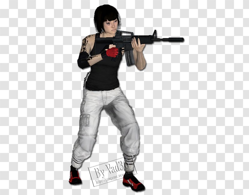 Mirror's Edge Portal Counter-Strike: Source Global Offensive Computer Servers - Firearm Transparent PNG