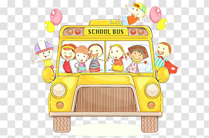 School Bus Drawing - Sharing Baby Toys Transparent PNG