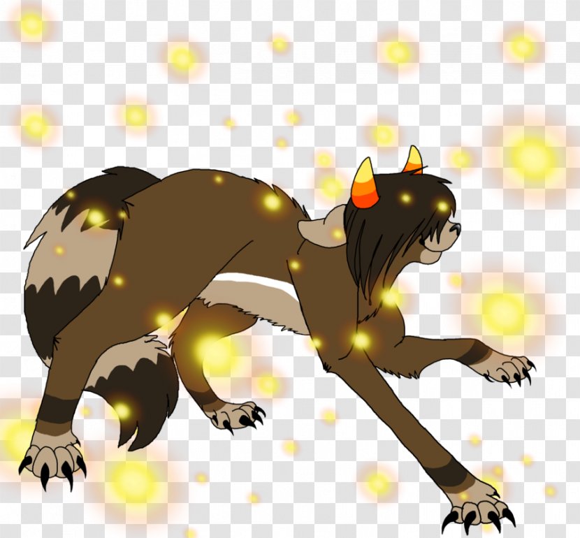 Cat Cartoon Tail Legendary Creature Transparent PNG