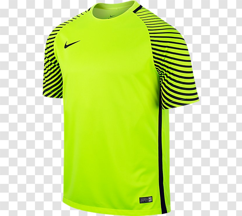 Jersey Sleeve Nike Kit Shirt - Tennis Polo - Goalkeeper Transparent PNG