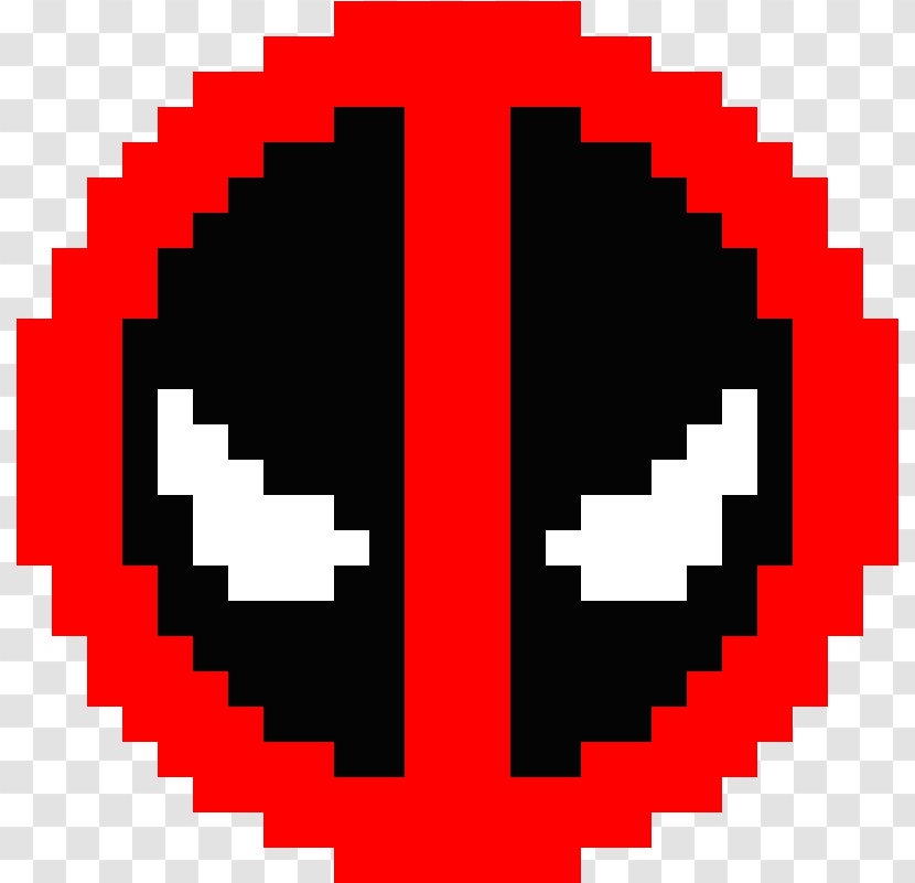 Deadpool Pixel Art Logo - Film - Jne Pixels Transparent PNG