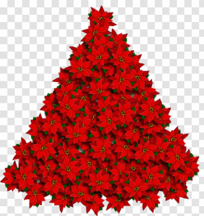 Christmas Tree Fir Santa Claus Ornament - Decor Transparent PNG