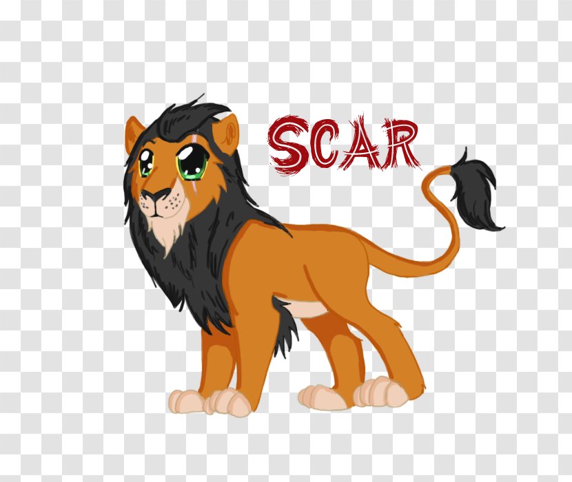 Lion Scar Simba Nala Mufasa - Silhouette Transparent PNG