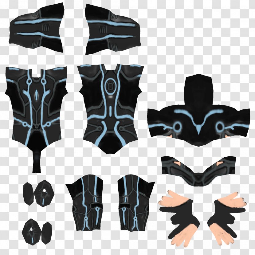 Suit Disguise - Tron Transparent PNG
