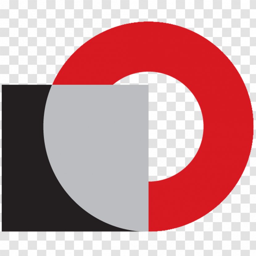 Logo Brand Font - Red - Circle Transparent PNG