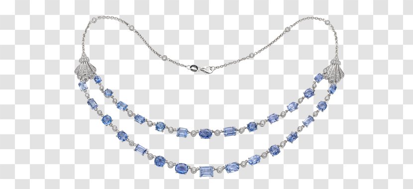 Gobelins Manufactory Museum Mobilier National Art Necklace - Blue - Ceylon Sapphire Earrings Transparent PNG