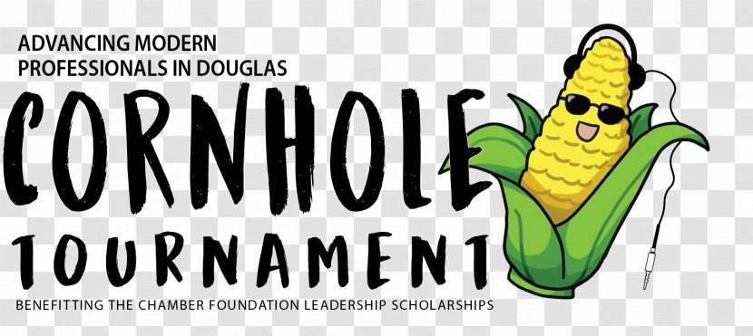 Cornhole Douglas County Chamber Tree Frog Logo FOX 5 Atlanta - School - Text Transparent PNG