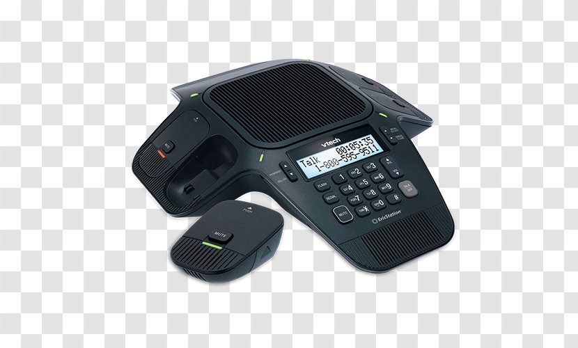Microphone VTech VCS704 Digital Enhanced Cordless Telecommunications Telephone Conference Call - Mobile Phones Transparent PNG