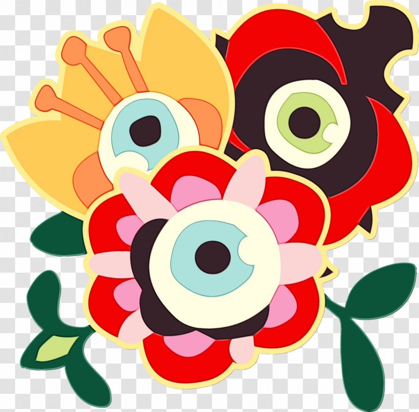 Floral Design - Cartoon - Plant Flower Transparent PNG