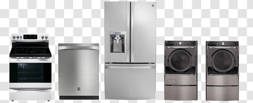 Major Appliance Kenmore Home Refrigerator Washing Machines - Kitchen - Dishwasher Repairman Transparent PNG