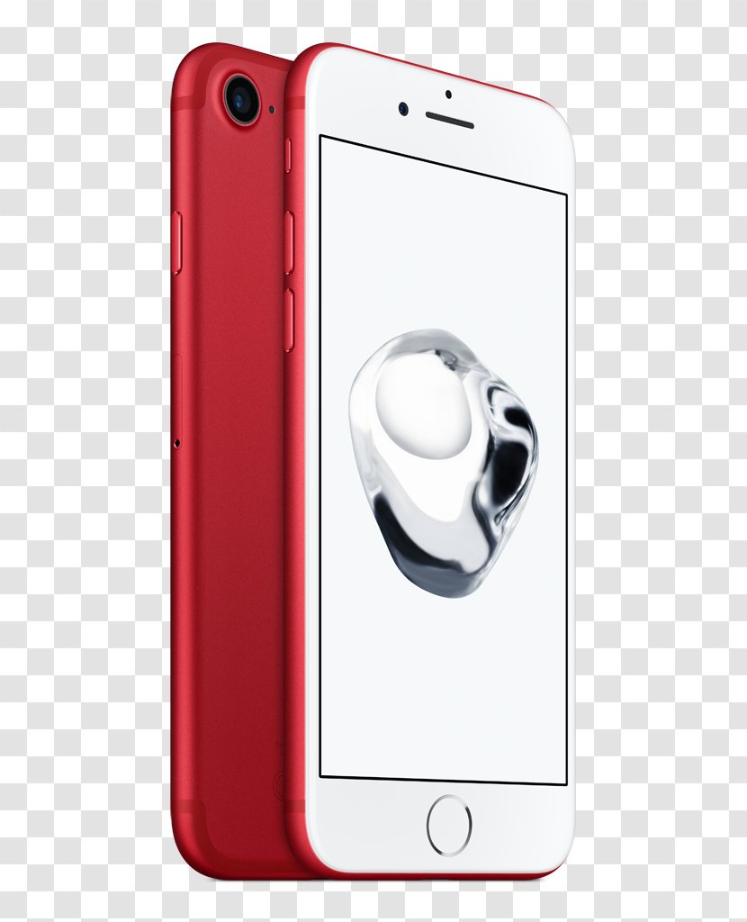 IPhone 7 Plus X Apple Product Red Telephone - Iphone Transparent PNG