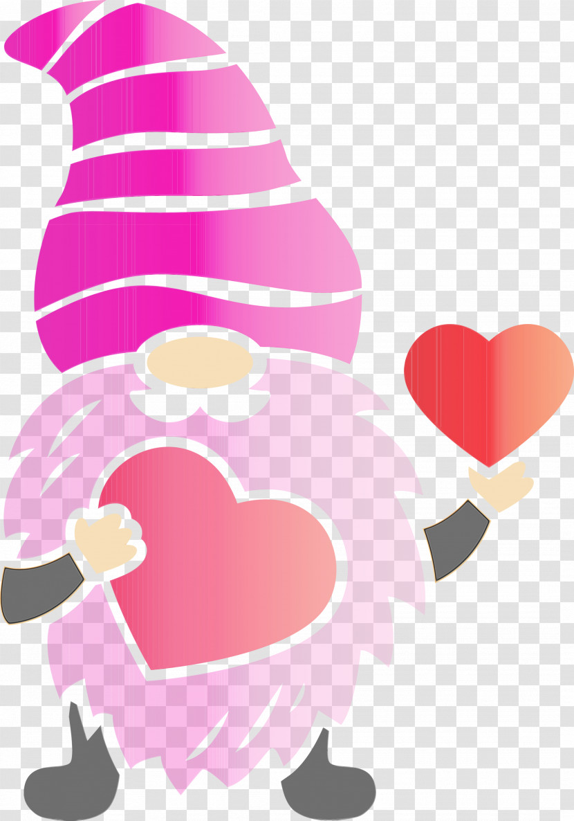 Pink Heart Love Heart Transparent PNG