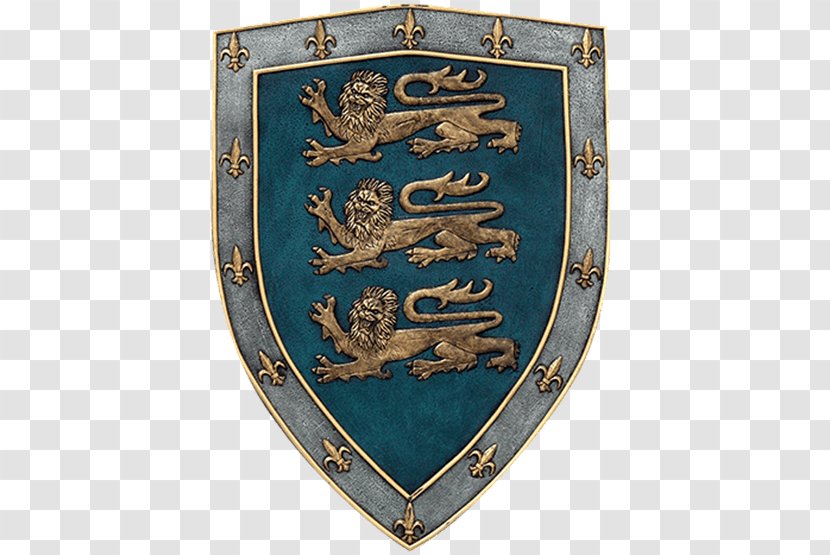 Middle Ages Royal Coat Of Arms The United Kingdom Crusades Shield - Blazon - Lion Transparent PNG