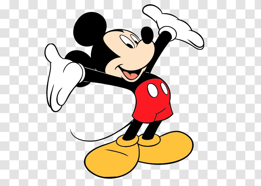 Mickey Mouse The Walt Disney Company Animated Cartoon Clip Art - Hand - Mighty Transparent PNG