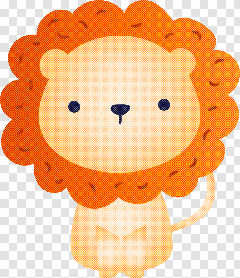 Cartoon Lion Smile Transparent PNG
