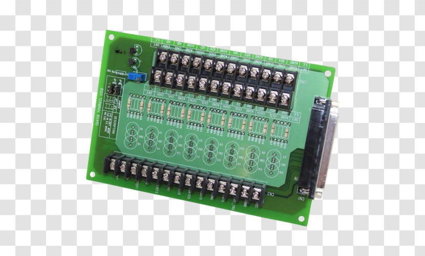 Microcontroller Electrical Network Screw Terminal Electronic Component - Circuit Board Transparent PNG