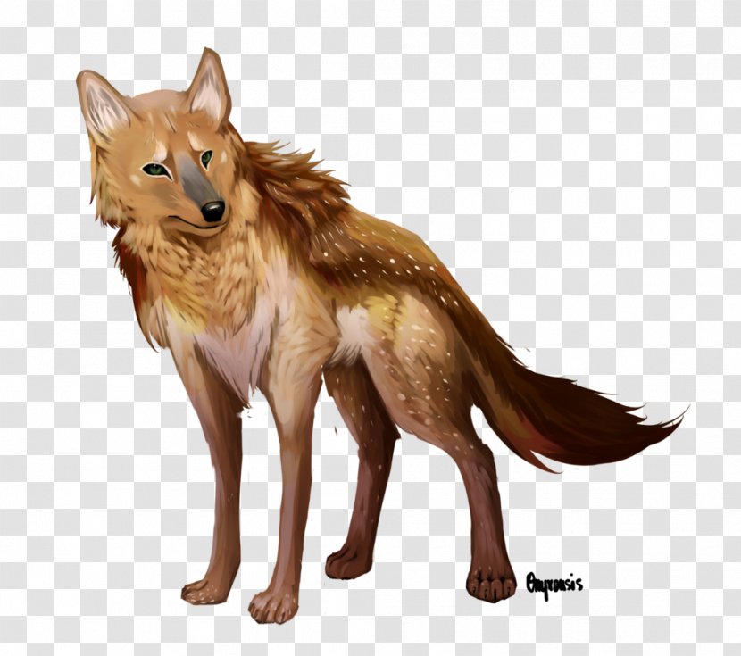 Coyote Dog Dhole Red Fox - Tail - Fawn Transparent PNG