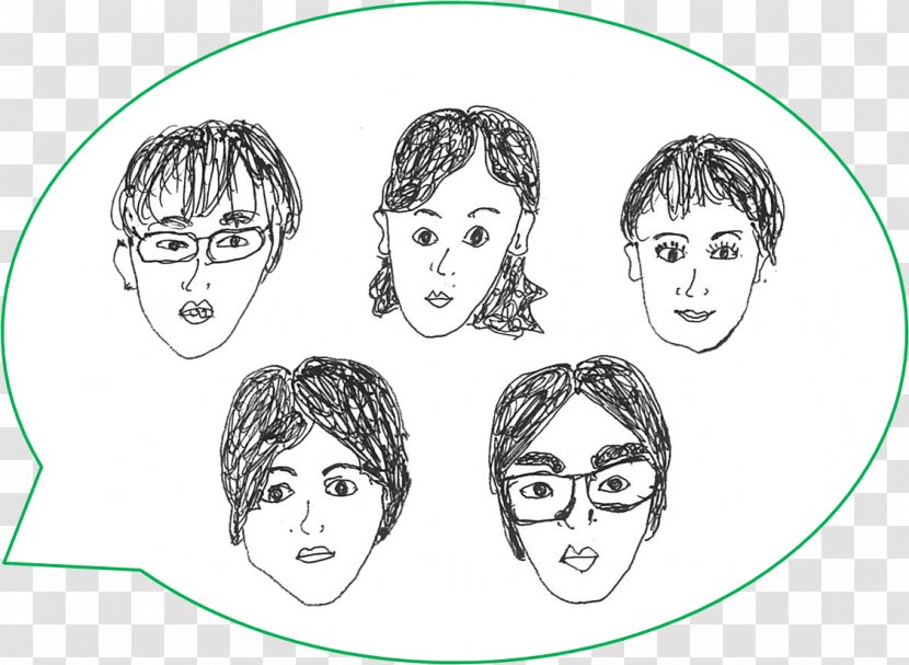 Eye Cheek Forehead Mouth Sketch - Tree Transparent PNG