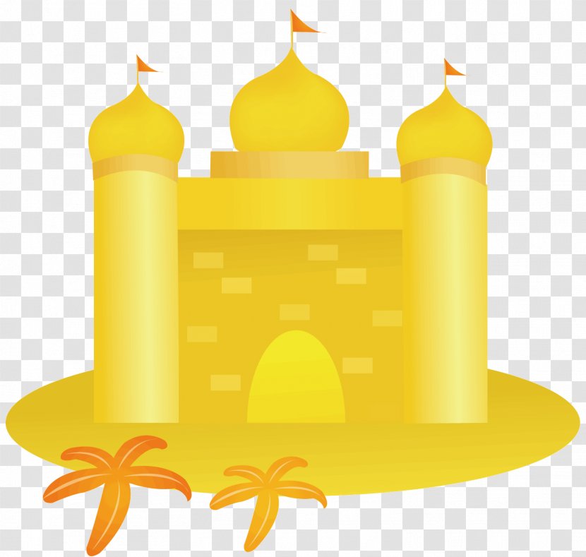 Yellow Euclidean Vector Adobe Illustrator - Orange - The Castle Transparent PNG