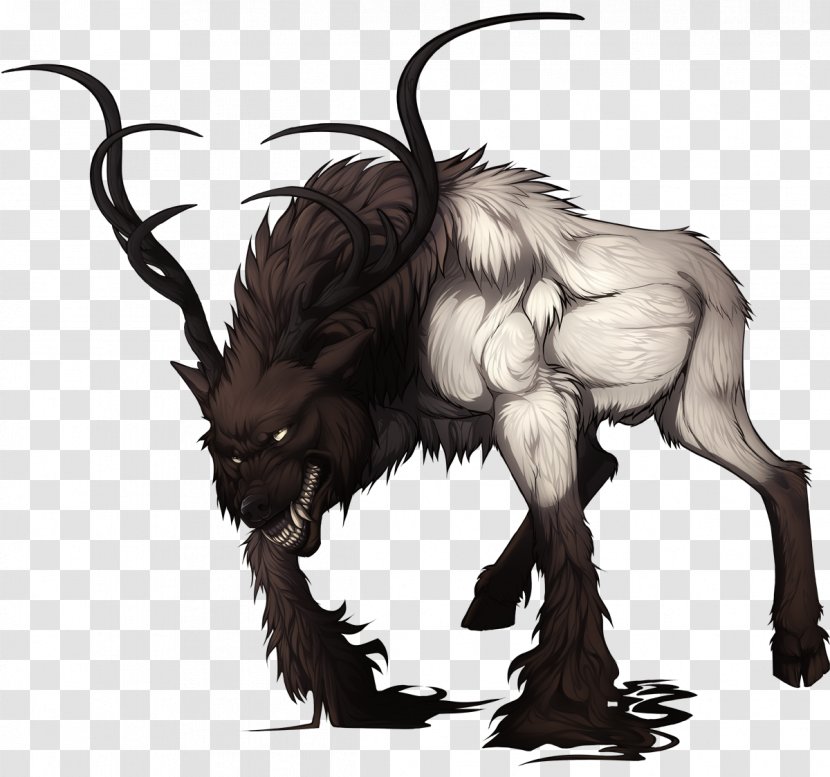 Legendary Creature Art Drawing Unicorn Monster - Demon Transparent PNG