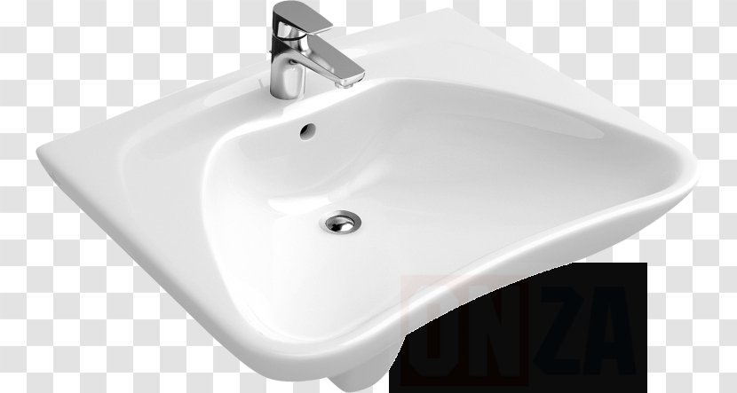 Villeroy & Boch O.novo Waschtisch Vita 550 Mm Mit Überlauf Weiß Alpin Sink Bathroom Toilet - Piping And Plumbing Fitting Transparent PNG