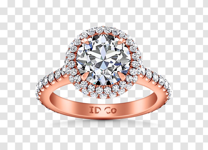 Diamond Engagement Ring Gold Carat - Brilliant Earth Transparent PNG